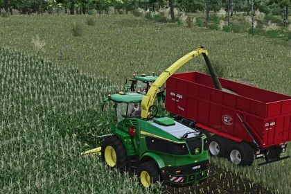 Legendärer Dreiachsiger Kipper Krampe TW 800 mit Erweiterung für große Erntefahrten — 4