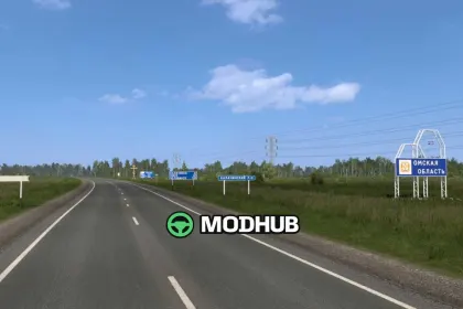 Sibirmap v13FV 1.61 map for ETS2 — 4