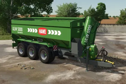 Effizienter Überladewagen Hawe ULW 5000 für 50000 m³ für Farming Simulator 25 — 1