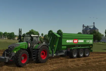 Effizienter Überladewagen Hawe ULW 5000 für 50000 m³ für Farming Simulator 25 — 4