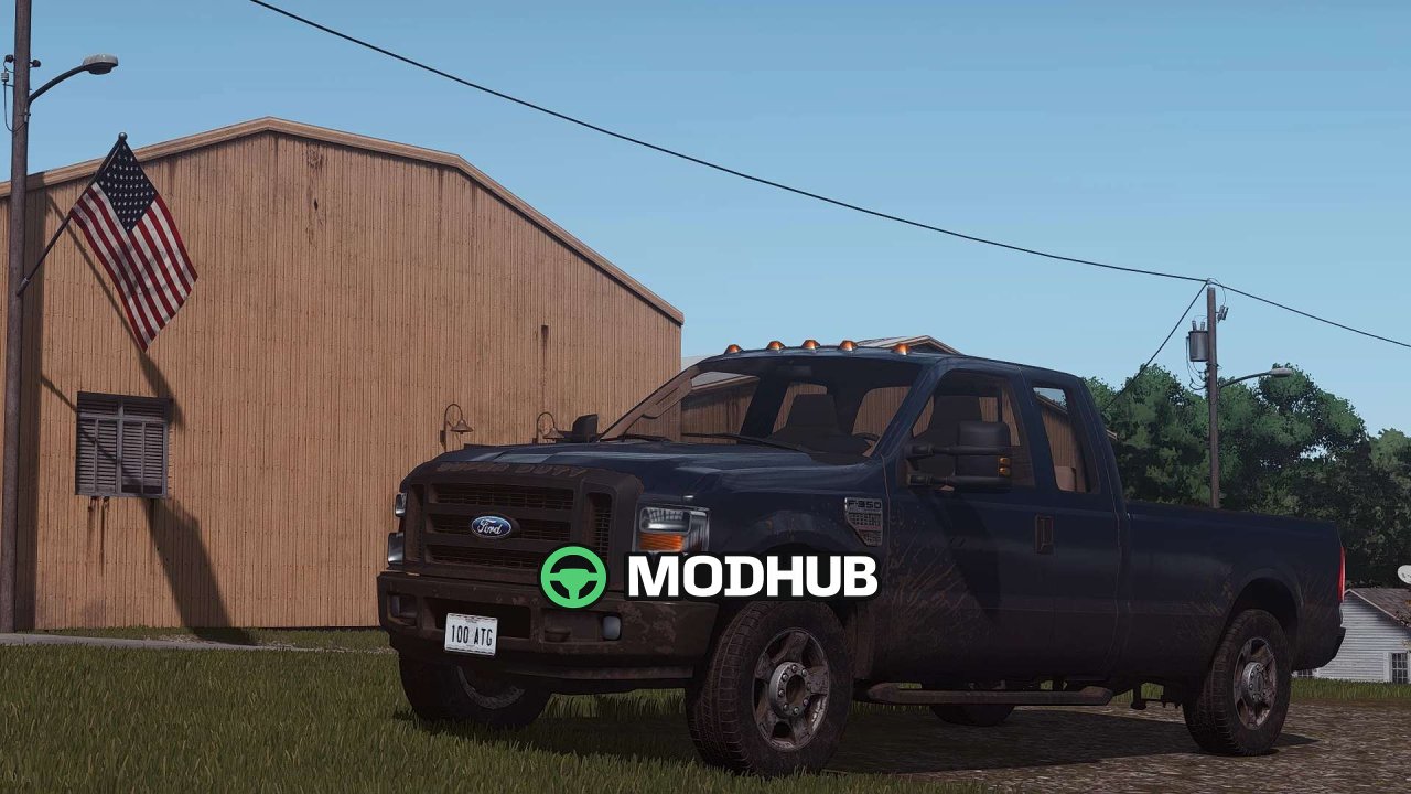 Автомобіль Ford F-350 2008 V1.0 для FS25