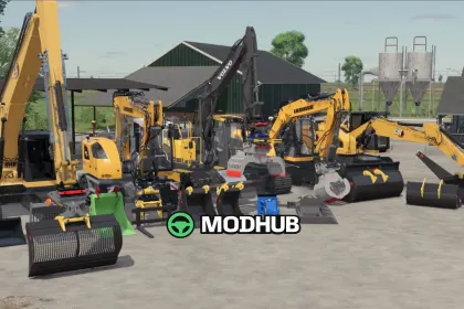 Земляний комплект PLADDET + Gripper V2.0 для FS25