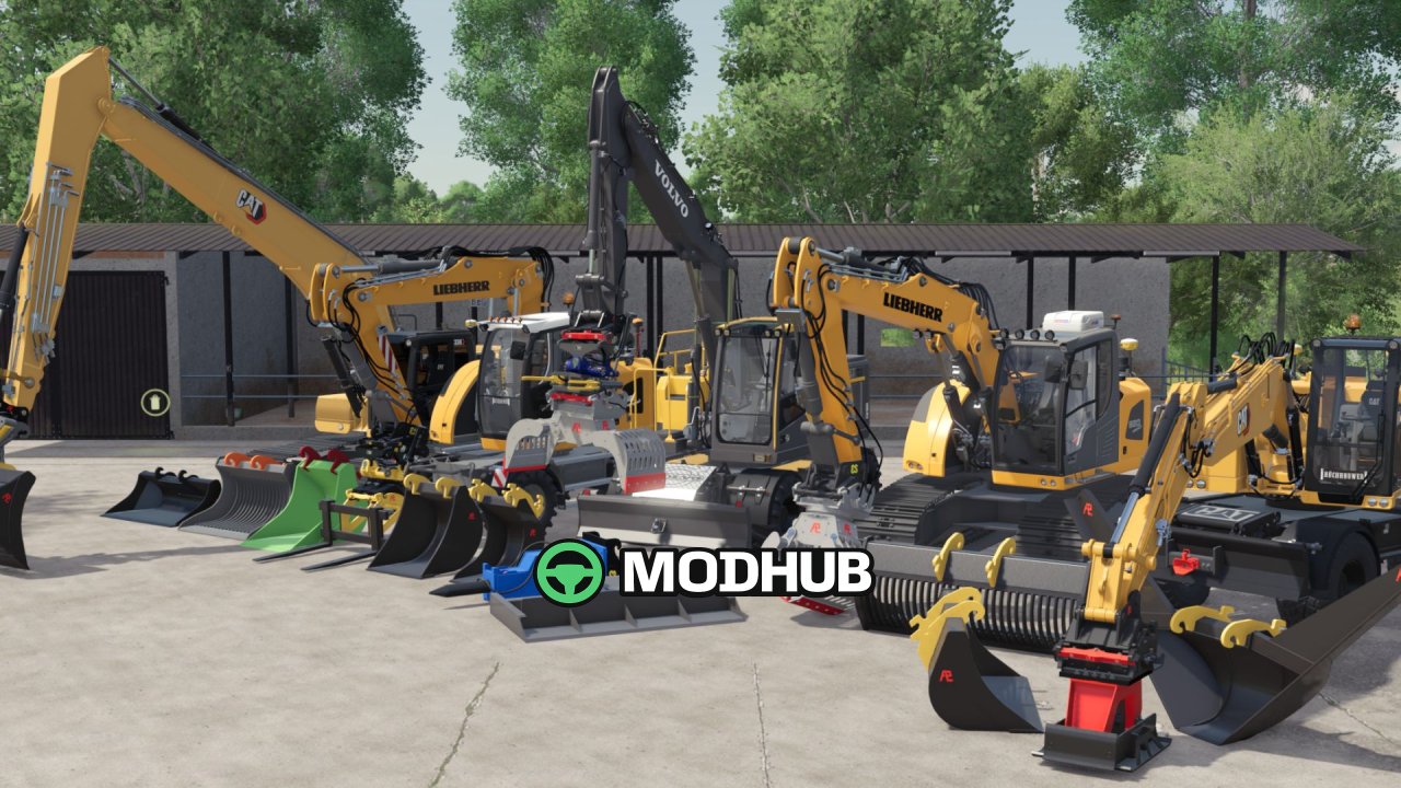Земляний комплект PLADDET + Gripper V2.0 для FS25