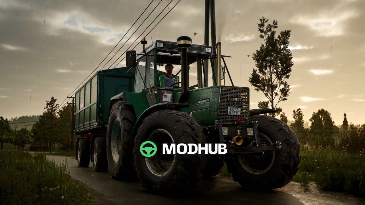 Трактор Fendt 611/615/LS/LSA V1.0.0.1 для FS25