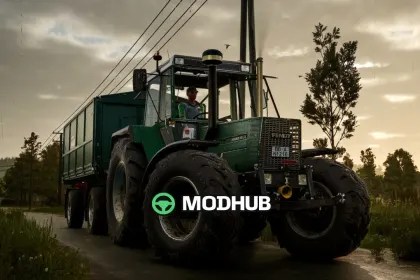 Трактор Fendt 611/615/LS/LSA V1.0.0.1 для FS25 — 2