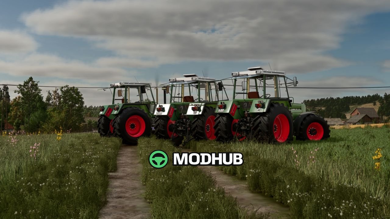 Трактор Fendt 611/615/LS/LSA V1.0.0.1 для FS25