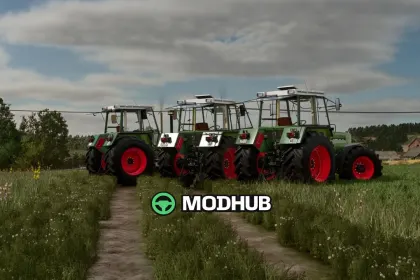 Трактор Fendt 611/615/LS/LSA V1.0.0.1 для FS25 — 4