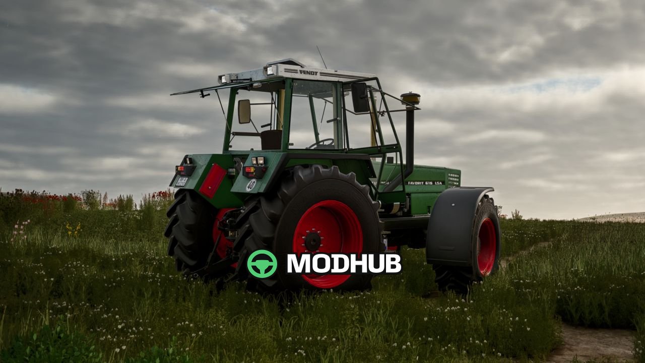 Трактор Fendt 611/615/LS/LSA V1.0.0.1 для FS25