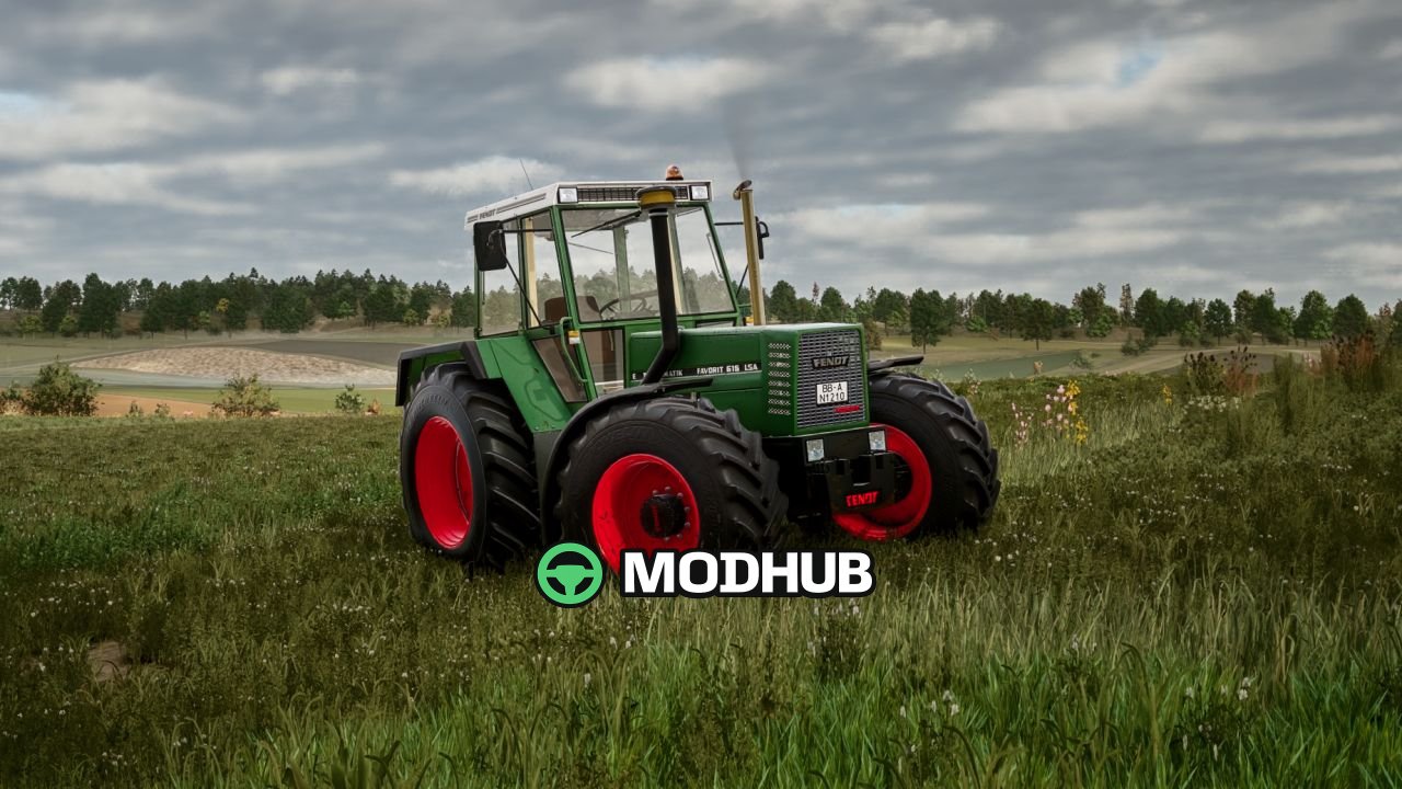 Трактор Fendt 611/615/LS/LSA V1.0.0.1 для FS25