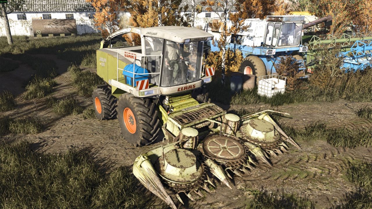 Трактор Claas Jaguar 800 для Farming Simulator 25