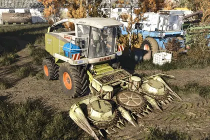 Трактор Claas Jaguar 800 для Farming Simulator 25 — 5