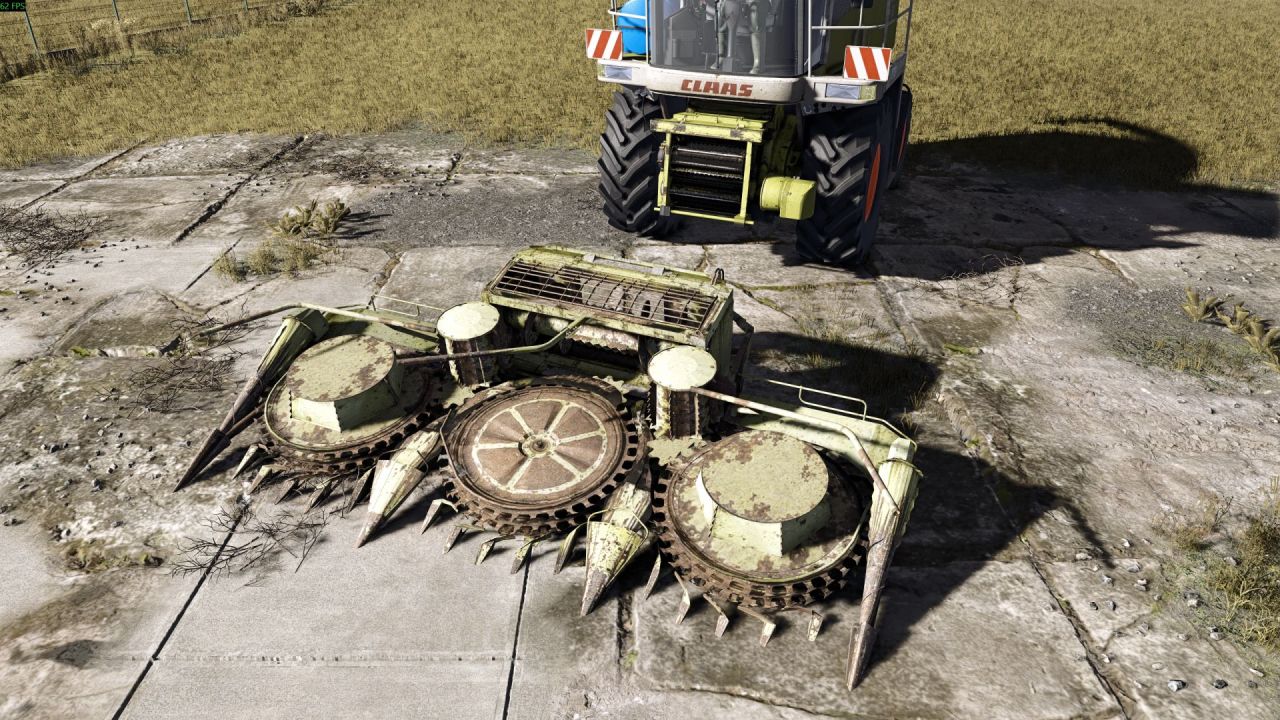Трактор Claas Jaguar 800 для Farming Simulator 25