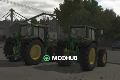 Трактор John Deere 6020 Premium Series для FS25 — 2