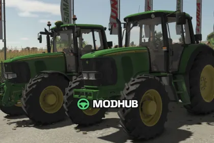 Трактор John Deere 6020 Premium Series V1.1 для FS25