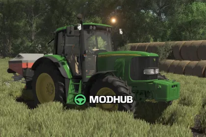 Трактор John Deere 6020 Premium Series V1.1 для FS25 — 4
