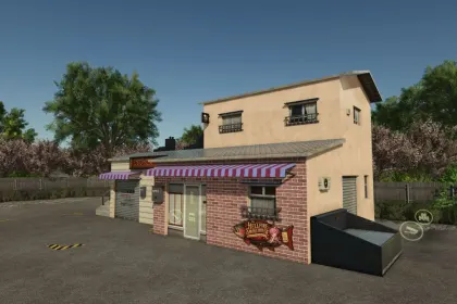 Komeiji Sisters Fish Co. production buildings for Farming Simulator 25