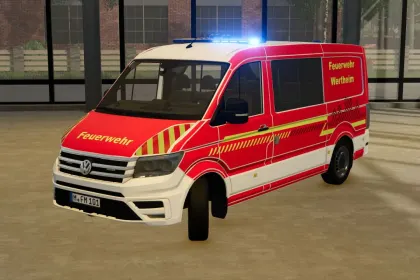 Автомобіль Volkswagen Crafter MZF для Farming Simulator 25