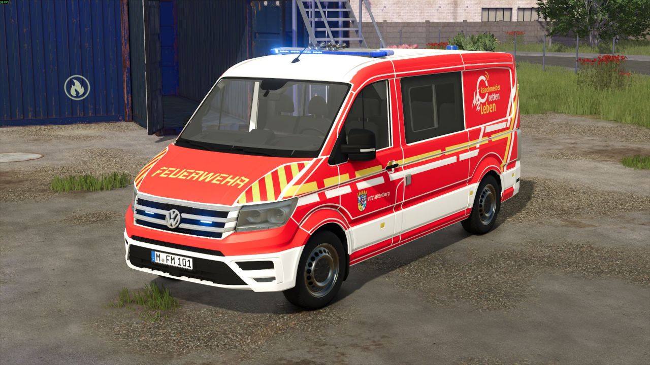 Pojazd Volkswagen Crafter MZF do Farming Simulator 25