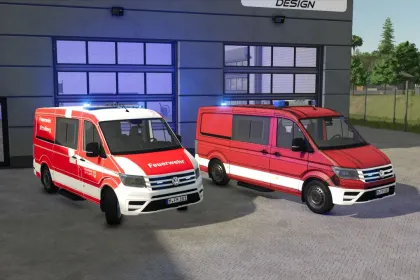 Pojazd Volkswagen Crafter MZF do Farming Simulator 25 — 3