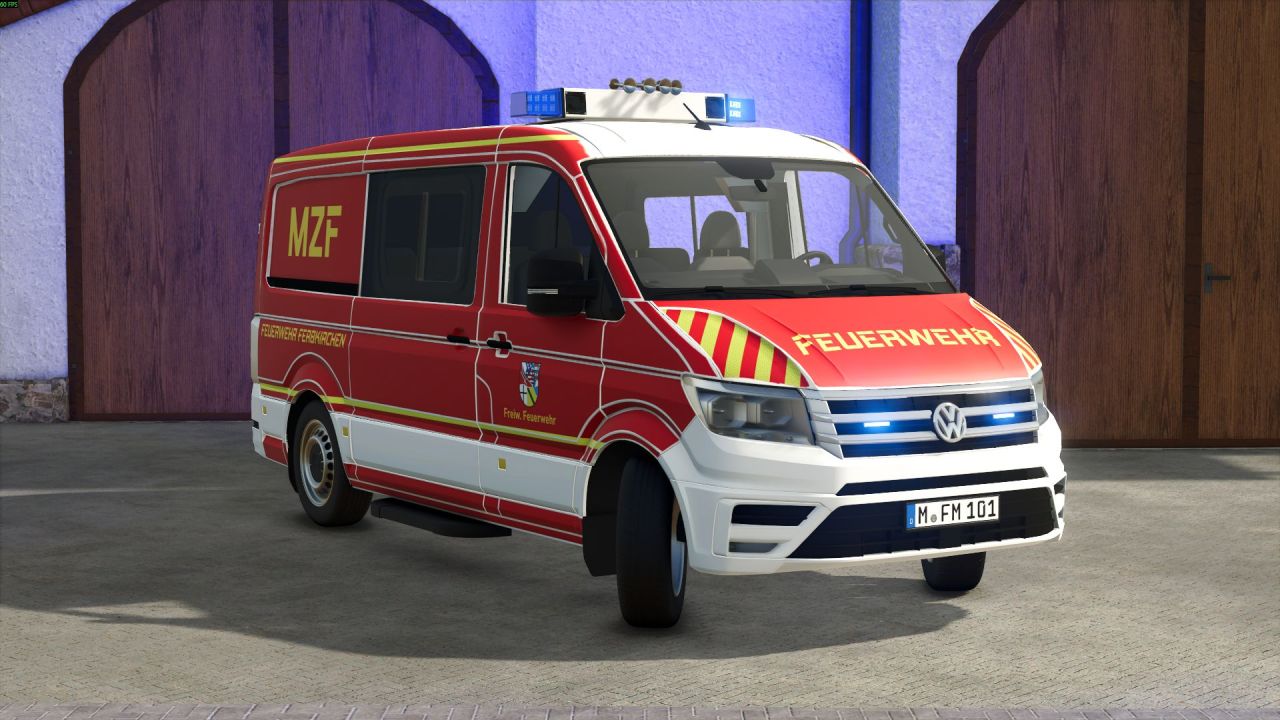 Pojazd Volkswagen Crafter MZF do Farming Simulator 25