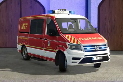 Pojazd Volkswagen Crafter MZF do Farming Simulator 25 — 4