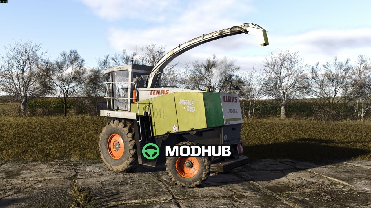 Комбайн Claas Jaguar 800 V1.0 для FS25