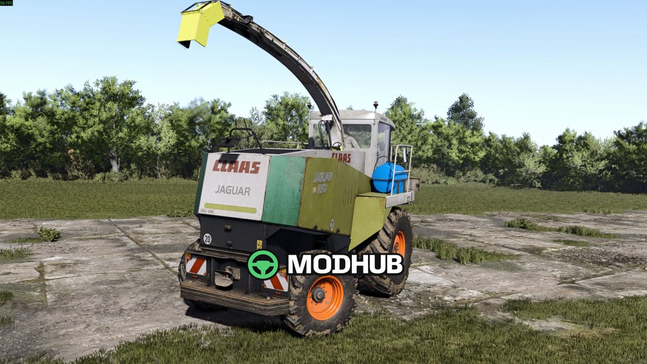 Комбайн Claas Jaguar 800 V1.0 для FS25