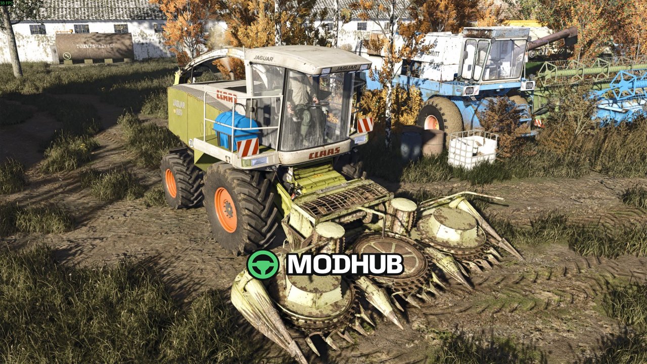 Комбайн Claas Jaguar 800 V1.0 для FS25