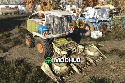 Комбайн Claas Jaguar 800 V1.0 для FS25 — 5