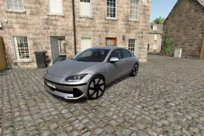 Автомобіль Hyundai Ioniq 6 2022 для Farming Simulator 25