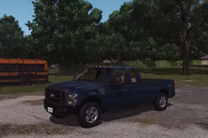 Автомобіль Ford F-350 2008 для Farming Simulator 25