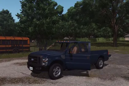 Автомобіль Ford F-350 2008 для Farming Simulator 25 — 2
