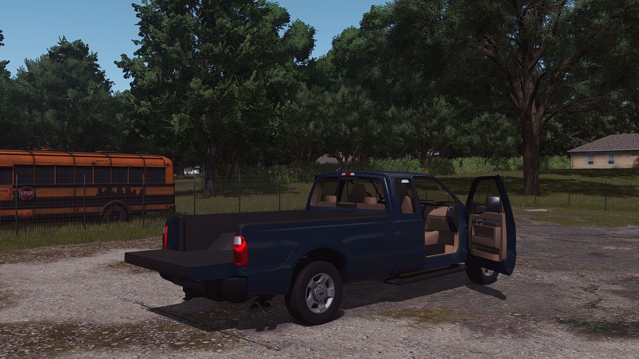 Автомобіль Ford F-350 2008 для Farming Simulator 25