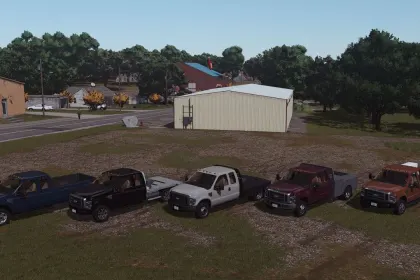 Автомобіль Ford F-350 2008 для Farming Simulator 25 — 6