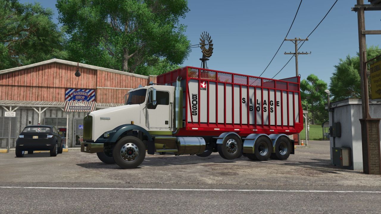 Тягач Kenworth T800 AR для Farming Simulator 25