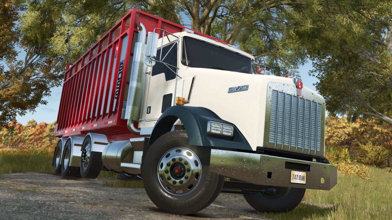 Тягач Kenworth T800 AR для Farming Simulator 25