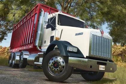 Тягач Kenworth T800 AR для Farming Simulator 25 — 3