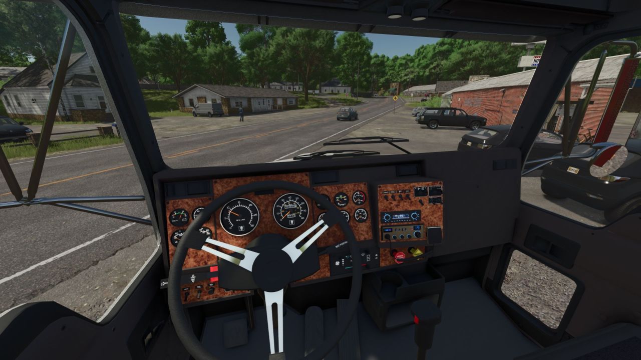 Тягач Kenworth T800 AR для Farming Simulator 25