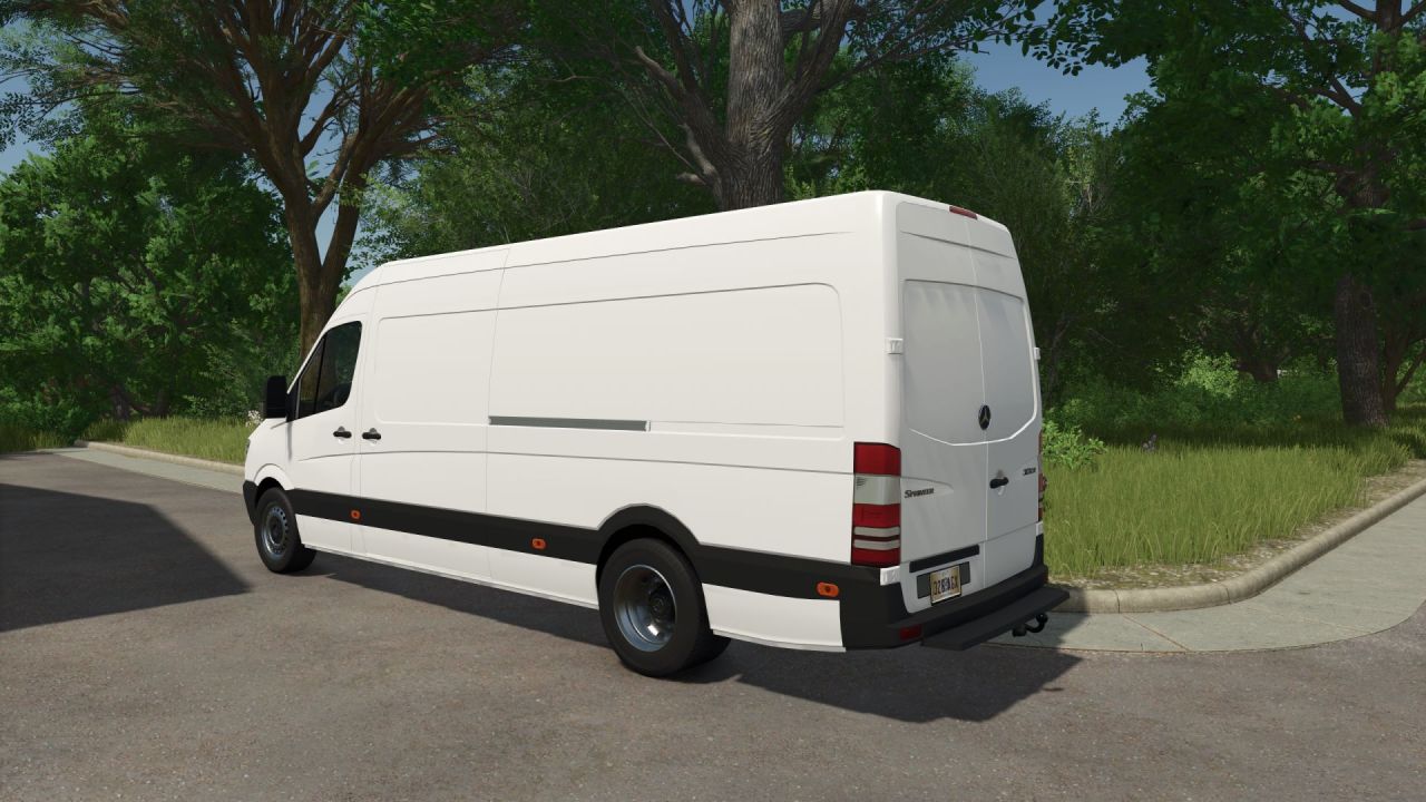 Автомобіль Mercedes-Benz Sprinter Van для Farming Simulator 25
