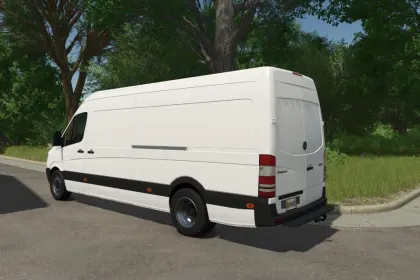 Автомобіль Mercedes-Benz Sprinter Van для Farming Simulator 25 — 2