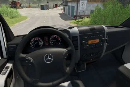 Автомобіль Mercedes-Benz Sprinter Van для Farming Simulator 25 — 4