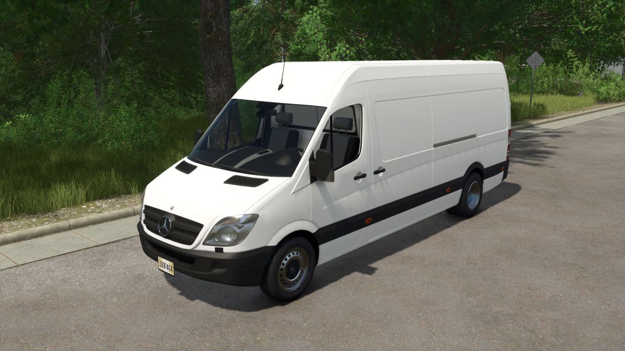 Автомобіль Mercedes-Benz Sprinter Van для Farming Simulator 25
