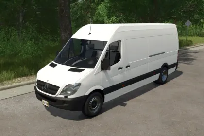 Автомобіль Mercedes-Benz Sprinter Van для Farming Simulator 25 — 5