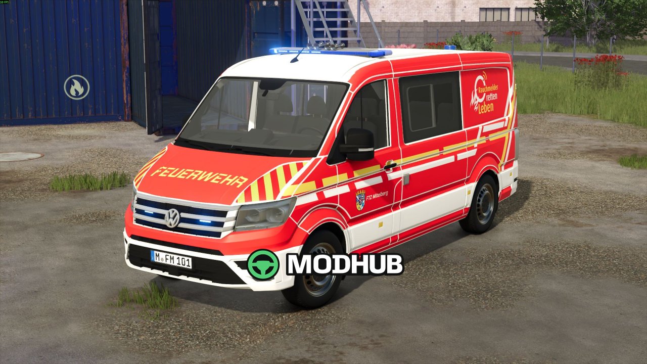 Автомобіль Volkswagen Crafter MZF V1.0 для FS25