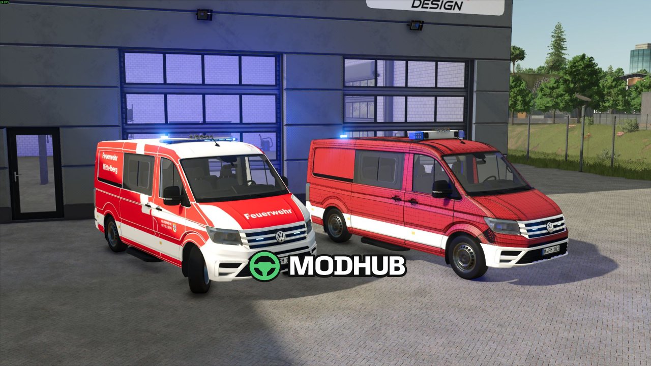 Автомобіль Volkswagen Crafter MZF V1.0 для FS25