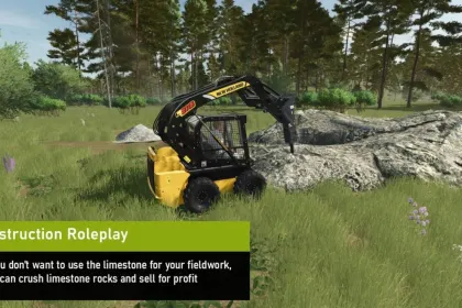 Руйнівні Вапнякові Скелі Limestone Rocks — Декор і Видобуток Вапняку у FS25 — 3