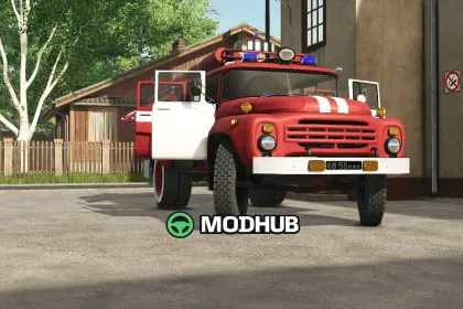 Пожежна машина ZIL-131 V1.0 для FS25 — 2