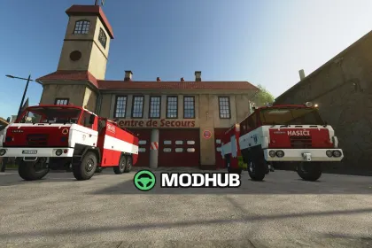 Пожежні вантажівки Tatra Fire Trucks Pack V1.0 для FS25