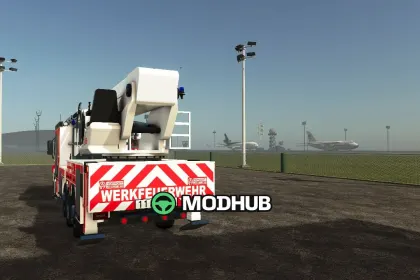 Пожежний причіп-автомобіль BF Mittelberg Articulated Fire Truck V1.0 для FS25 — 5