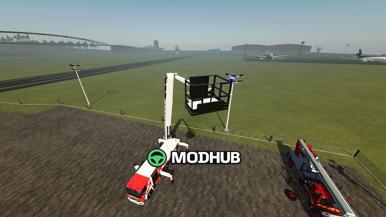 Пожежний причіп-автомобіль BF Mittelberg Articulated Fire Truck V1.0 для FS25